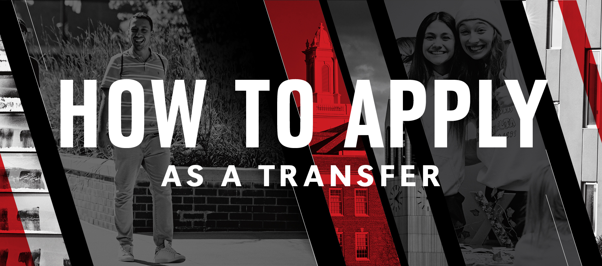 graphic with collage of uno students