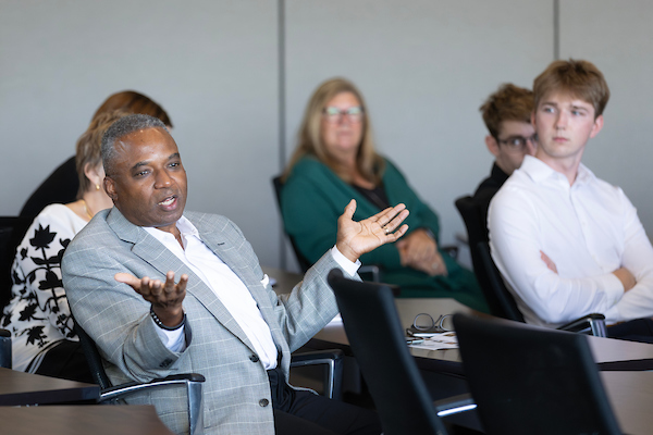 The Future of Work Symposium was held at the University of Nebraska at Omaha on Tuesday, Sept. 24, 2024, in Omaha, Nebraska.
